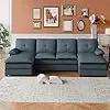 4 Seat Sectional Sofa Couches for Living Room, U-Shaped Sofa with Double Chaise, Modern Sleeper Sofa Large Lounge Couch for Apar