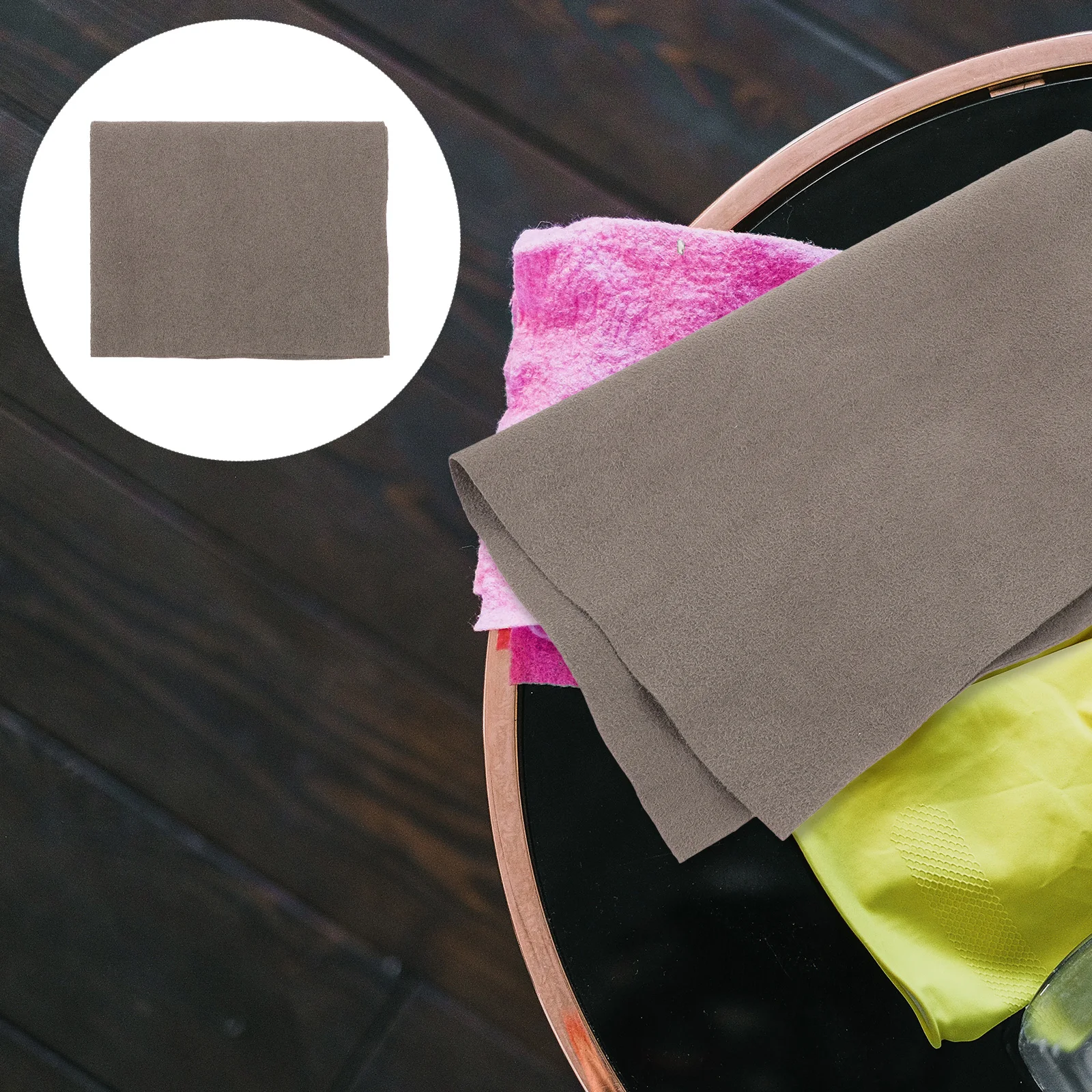 

Wash 40x50cm Grey Car Drying Towels Extra Large Drying Cloth for Cleaning Car Mirror Glass Window Non Linting Reusable