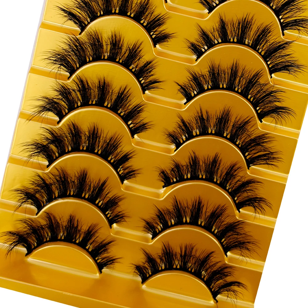 38 Stile 10 Paar Natürliche Lange 3D Nerz Falsche Wimpern Make-up-Set Nerz-Wimpernverlängerung Kurze Wimpern – Detail 37