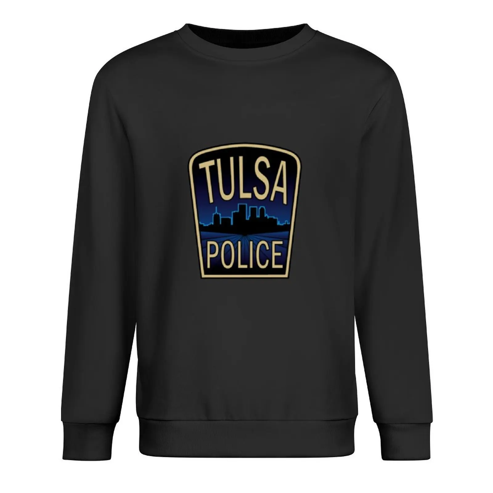 

Tulsa Oklahoma Police Department T-Shirt Pullover mens clothing japanese style aesthetic clothing clothes for men men sweatshirt