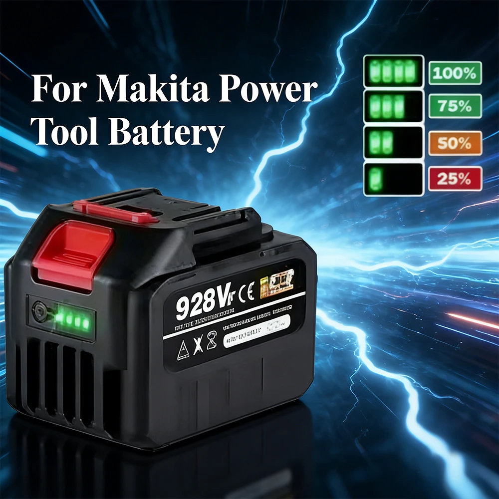 

For Makita Tools: 18V 388VF 22500mAh 15000mAh Li-ion Battery, Compatible with 928VF 128VF BL1830 to BL1850