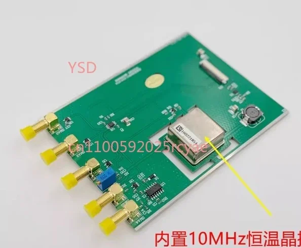 10M 0.1ppm  Adjustable Frequency Standard 2.5K-200M Clock Source Module w/ SMA Female Connectors