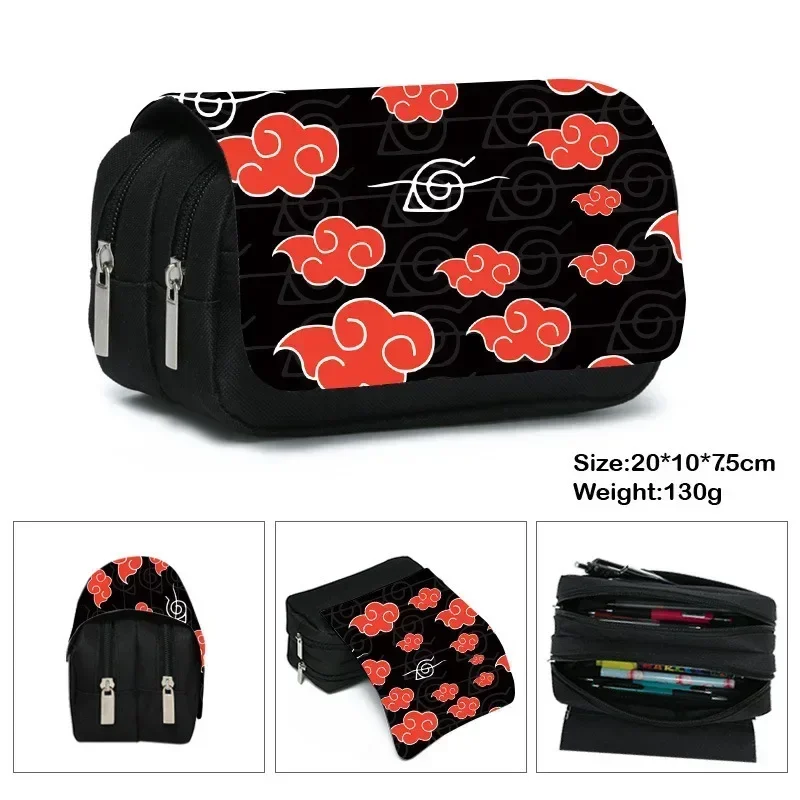 Naruto Naruto Stationery Box Primary and Secondary School Students Cartoon Anime Pencil Case Children's Toys Gifts image 5