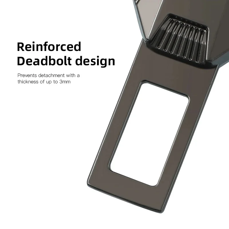 Durable Anti-Rust Metal Car Seat Belt Extender for Jeep Wrangler Grand Cherokee Compass Renegade Gladiator Auto Accessory - view 2