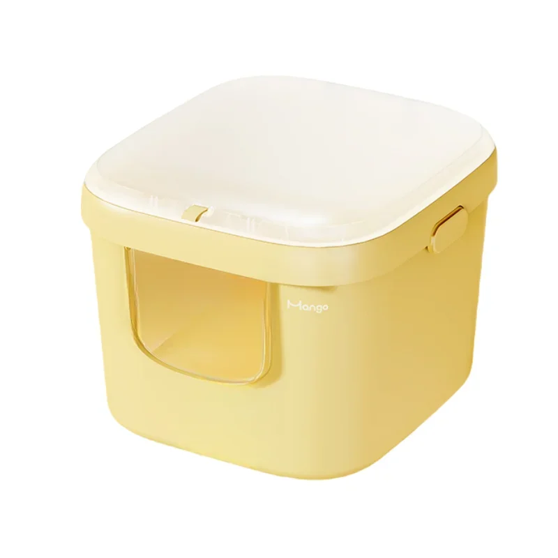 

Mango Pet Supplies: Large and Fully Enclosed Anti-bacterial Cat Litter Box with Removable Cover Arenero Autolimpieza MC-010