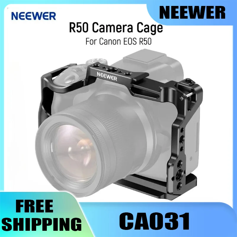 

NEEWER CA031 Is Compatible with Canon EOS R50 Camera Rabbit Cage Micro Single Expansion Box and DJI RS2/RSC2/RS3 Pro Stabilizer