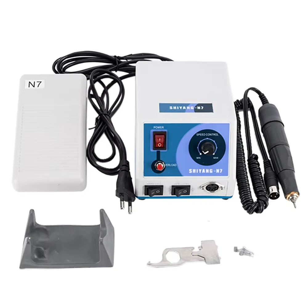 Dental Laboratory Hight Torque Micromotor Marathon N7 SDE-102S Handpiece 35000RPM Dental Drill Machine