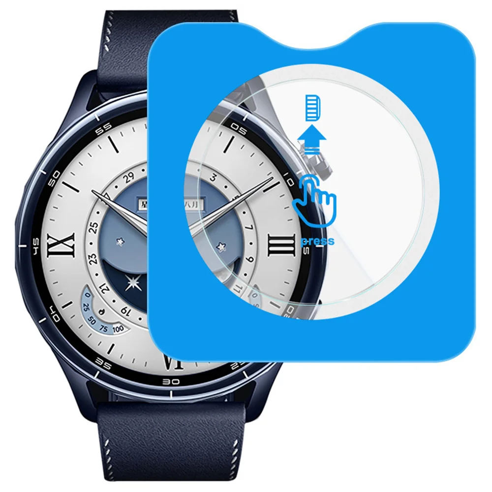 

Защитное стекло для Xiaomi Watch S5 с инструментом для установки - прозрачное