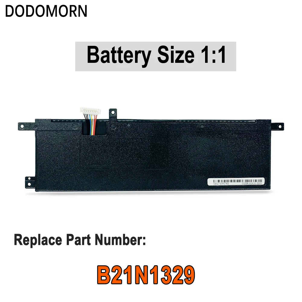 DODOMORN 7.6V 30Wh B21N1329 Battery For ASUS X453 X553 X403 X503 F543 F553 P553 D553 X453MA X453MA X403M X503M F453MA Series