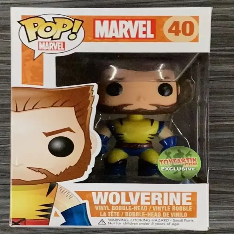 Funko pop Marvel X-Men Wolverine 05 #   28 #   40 #   1403 #   Figura Coleccionable de Vinilo PVC Modelo Glow, Edición Limitada de Verano 2026, Muñecas de Juguete