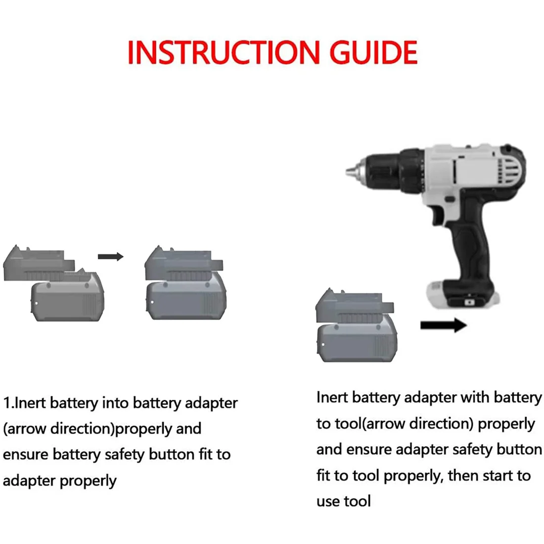 N08R 2Pcs BS18MT Battery Adapter Converter For 18V BAT619G/620 Battery Convert To For 18V BL1860 Lithium Battery