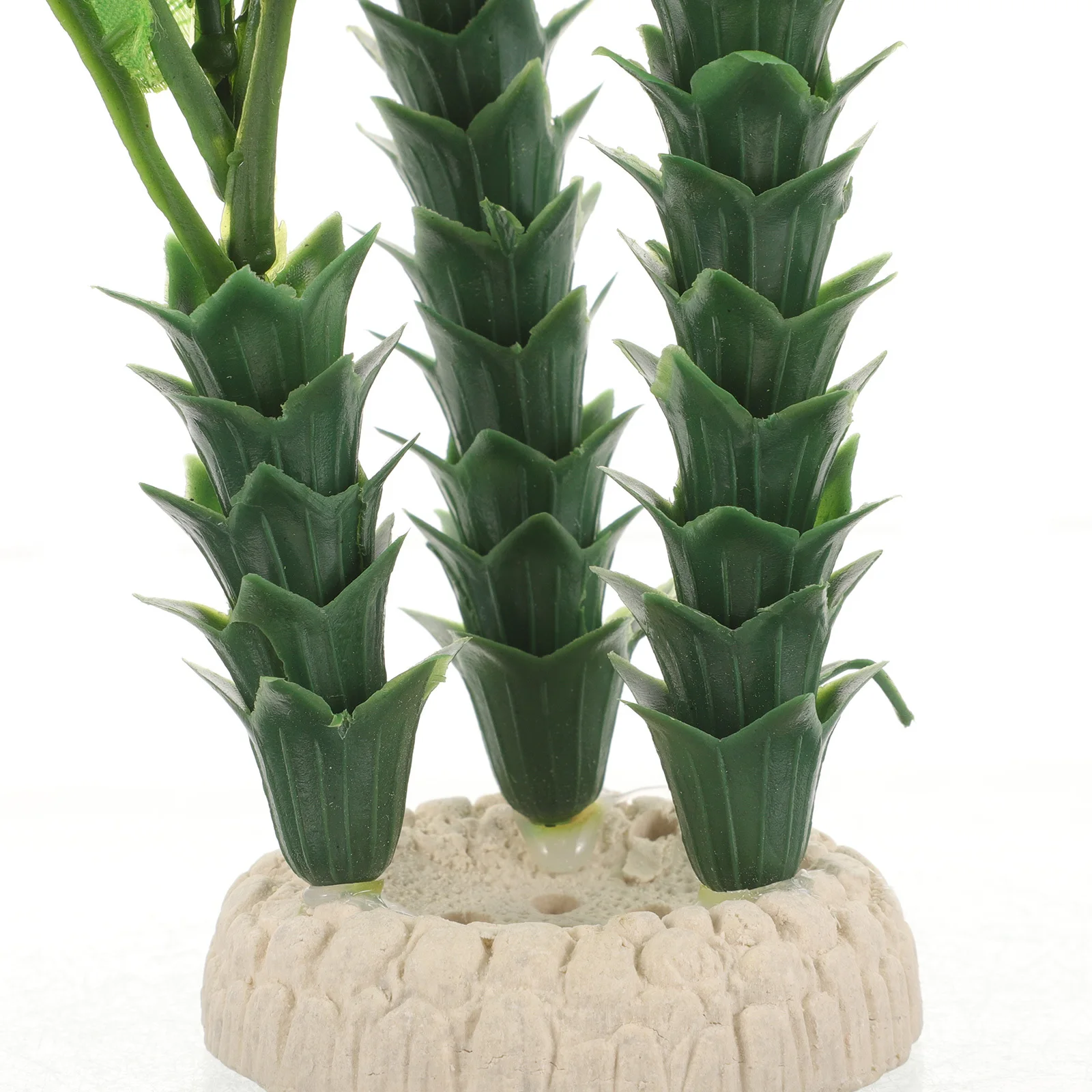 

Artificial Plastic Coconut Tree Aquarium Plant Realistic Fish Tank Decor Simulation Aquatic Plant Decoration Fish Tank Plants