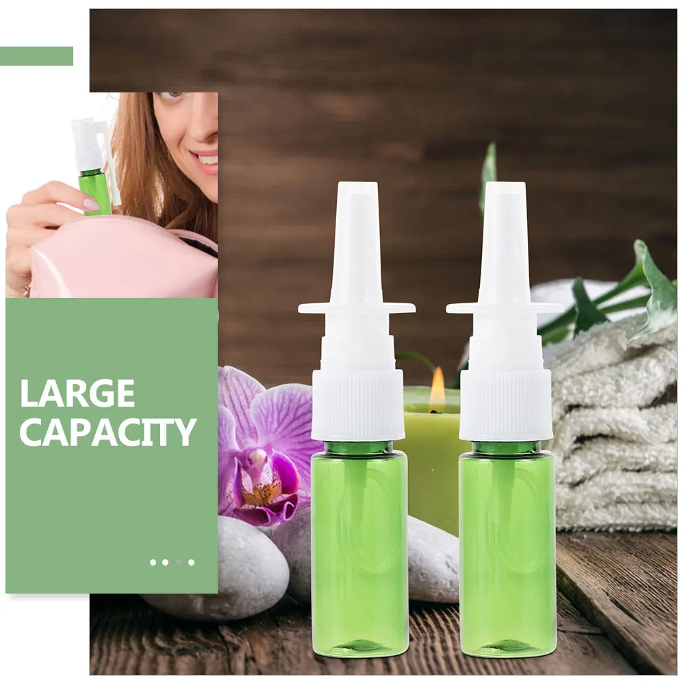 

10pcs Elephant Trunk Spray Bottles Travel Size PET Plastic Nasal Mini Cute Bottle For Nose Mouth Wound Plant Face