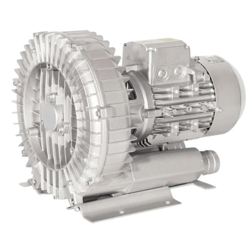 550W / 0.55KW High Pressure Vortex Ring Blower for Fish Pond Aeration – 220V/380V Dual Voltage Industrial Regenerative Air Pump
