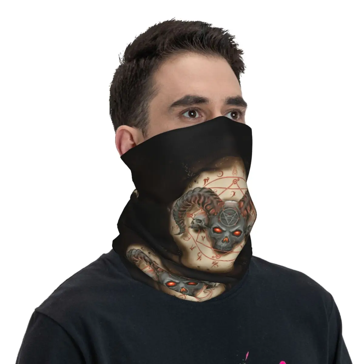 Classic Culture Scarf Neckerchief Neck Face Mask Polyester