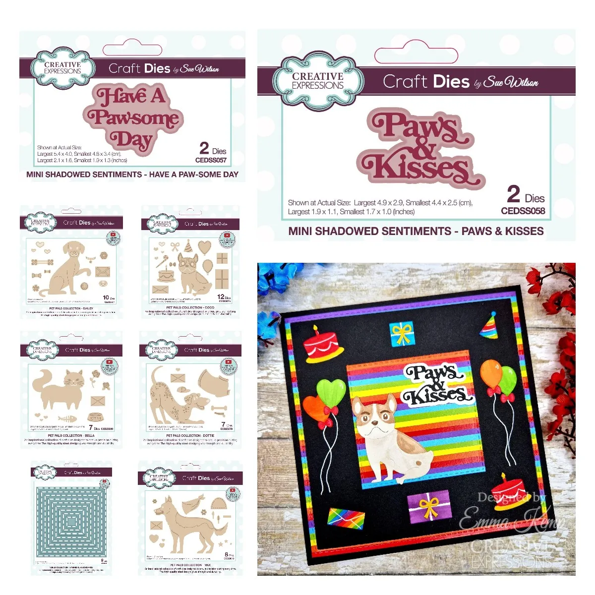 

2024 New Birthday Metal Cutting Dies Hat Pet Pals Dogs and Cats Squares Craft Die DIY Scrapbooking Cards Diary Decoration Molds