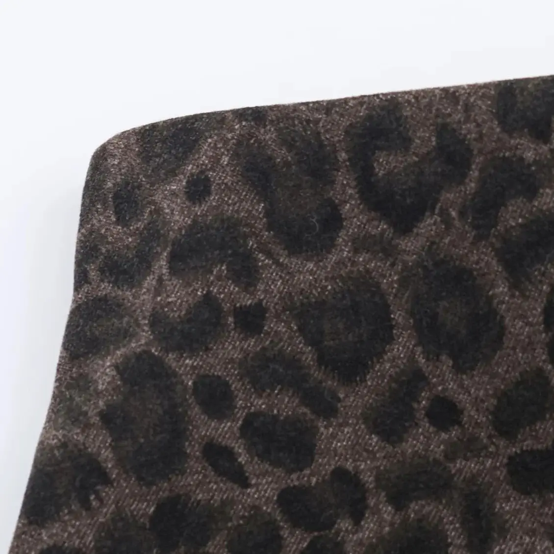 تنورة كلاسيكية لخريف وشتاء 2025 بألوان متباينة على شكل الفهد للسيدات بسحاب خلفي وخصر عالي تنانير طويلة على شكل حرف a متأرجحة للسيدات