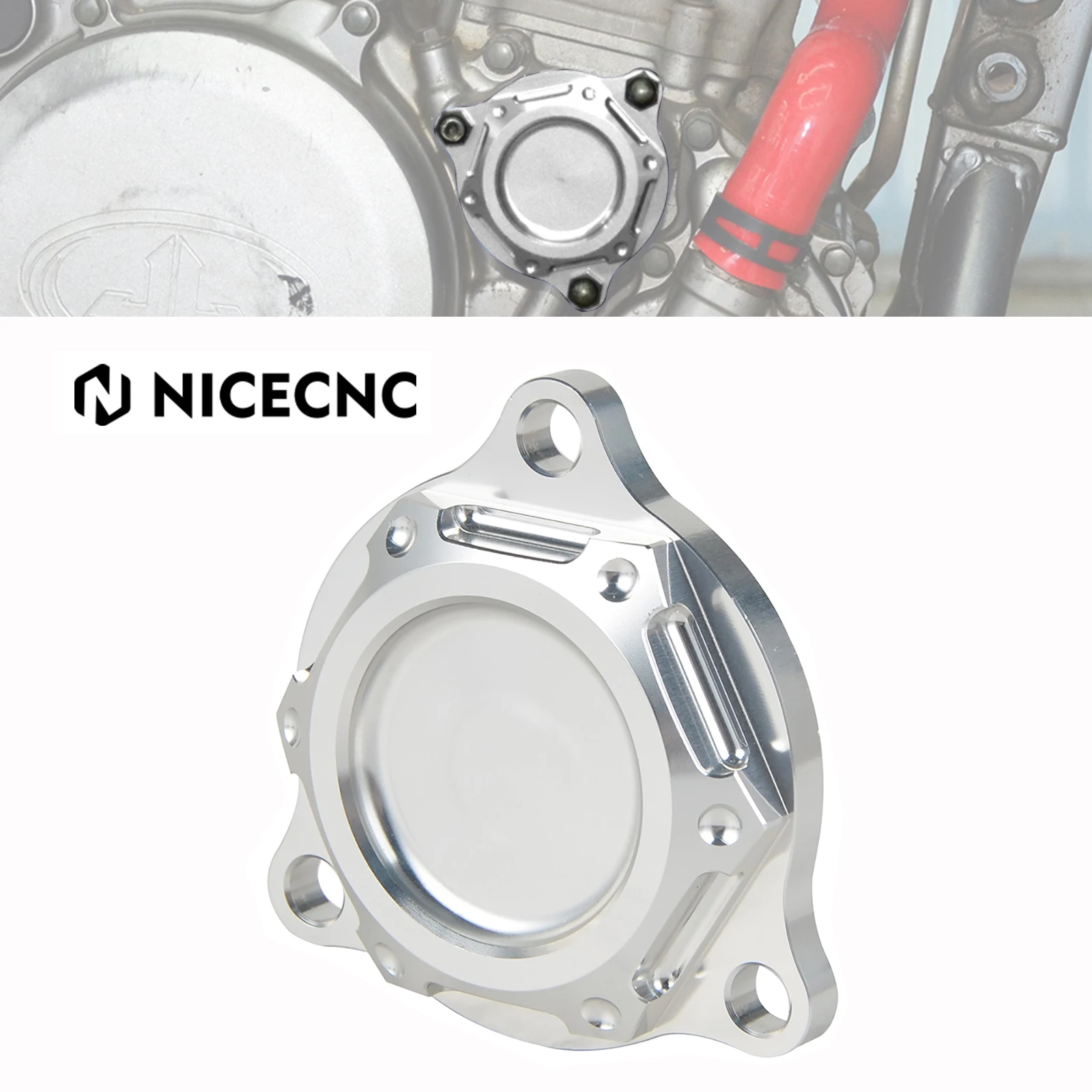 Крышка масляного фильтра для мотоциклов Suzuki DRZ400SM/DRZ400S/DRZ400E 2000-2021