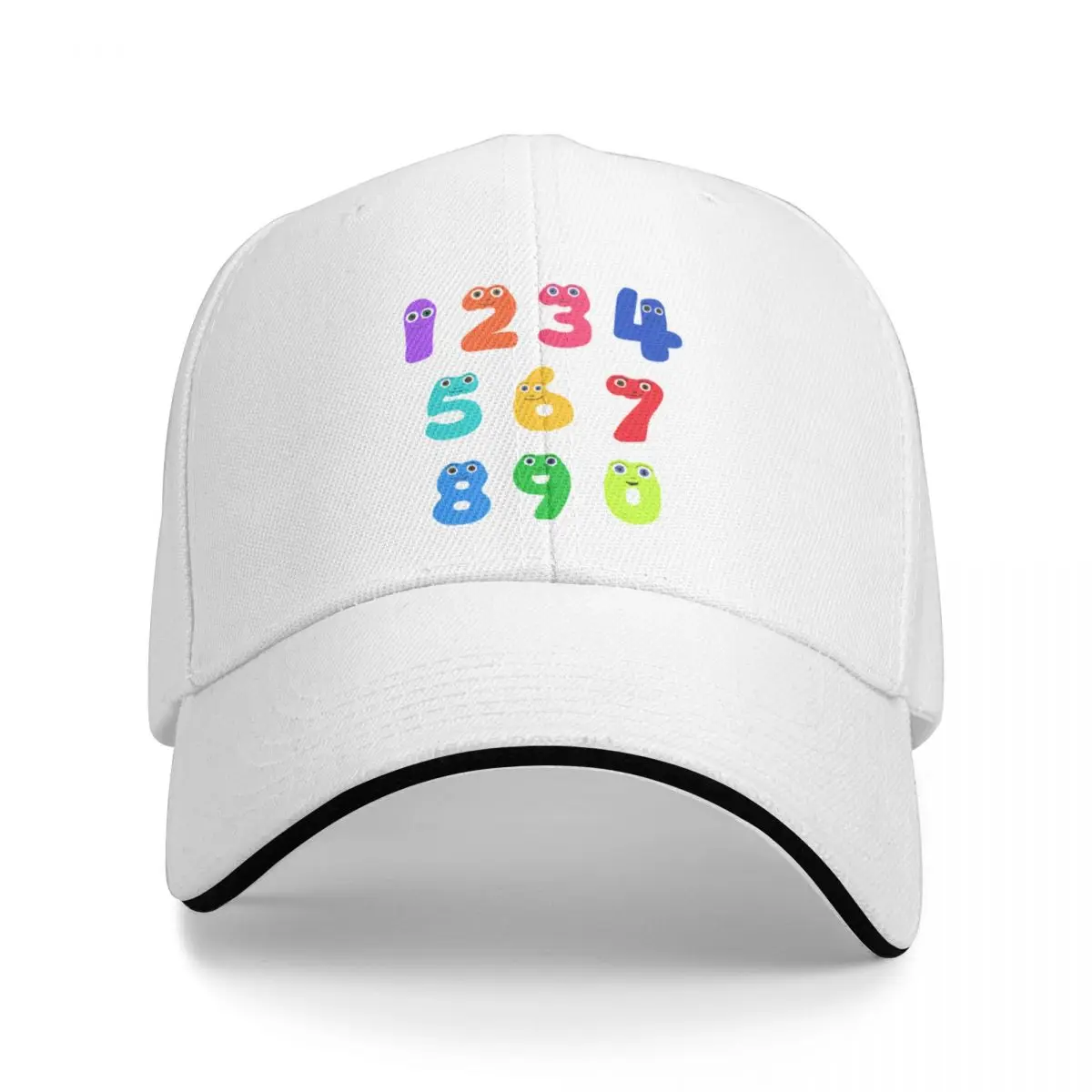 Cbeebies Numberjacks Artwork A Baseball Cap Hat