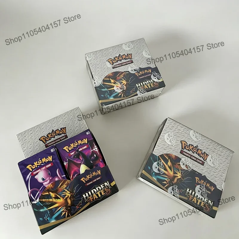 ** 360Pcs Pokemon TCG Hidden Fates English Version Edition Trading Cards Anime Collection Card Kids Toy Gift
