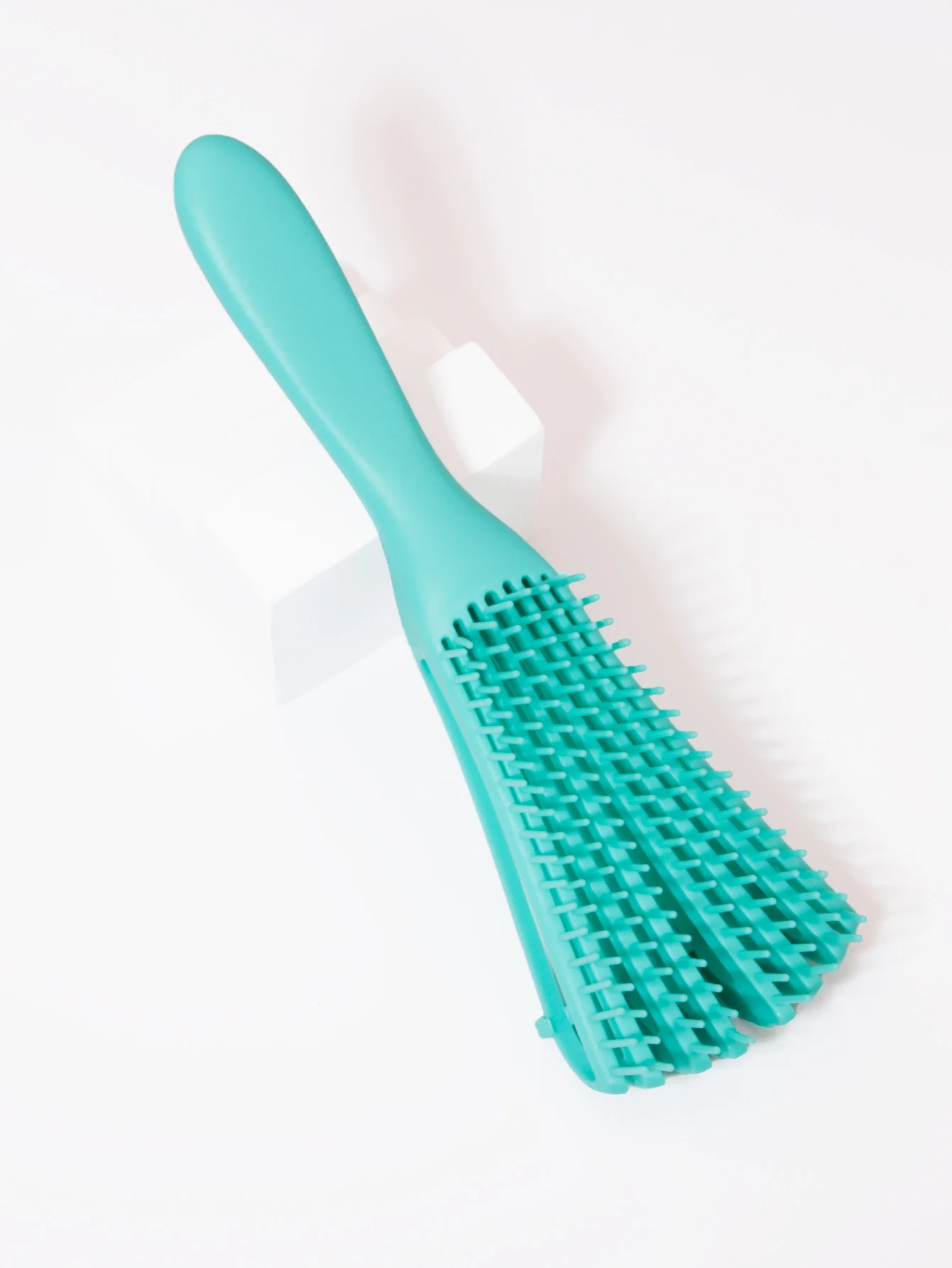 Exfoliating brush, suitable for curly and rough hair, adjustable tooth pitch, suitable for dry and wet hair
