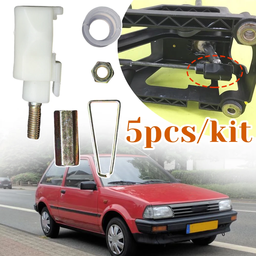 

Gear Shift Cable Eyelet Linkage Control Bushing Lever Selector for Toyota Starlet P70 1984-1987 Bush Fix Adapter End Rod Set Car