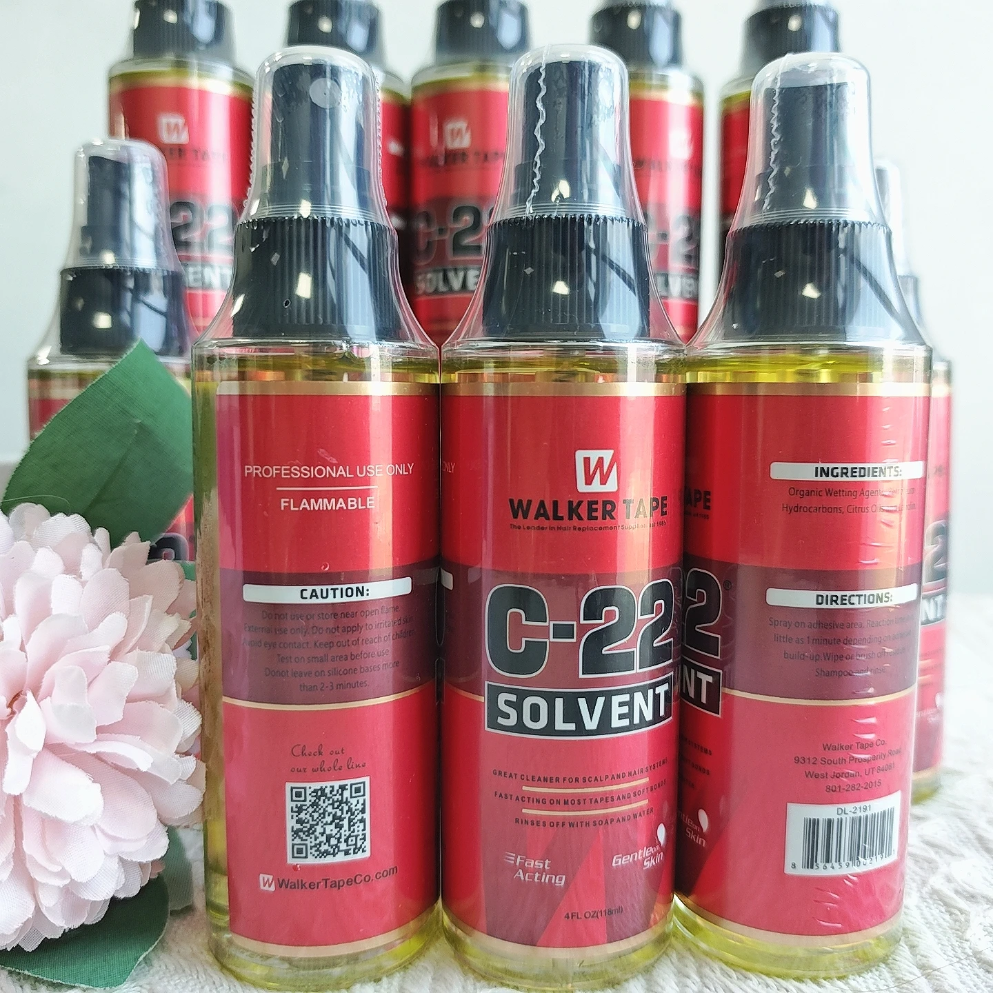 

C-22 1PC 118ml Glue Remover C22 Walker Tape Remover spray C-22 Solvent Remover Scalp And Hair Systems Fast Acting Most Tapes