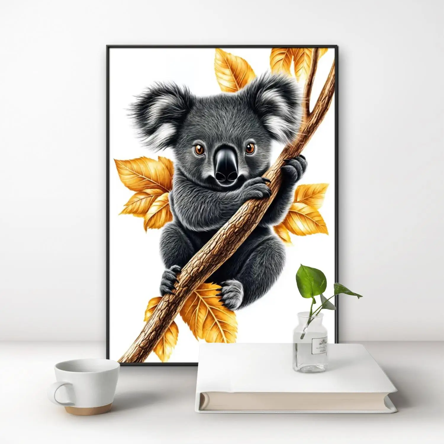 Cute cartoon koala 5D Diy Diamond Painting Fun animal portraits Diamond Embroidery Living Room Home Wall Decor