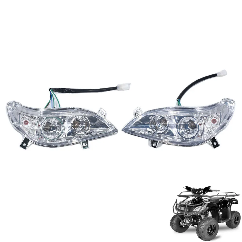 ATV light left and right searchlight For 110CC 125CC 150CC Mini Quad Off-Road Four Wheel Motorcycle