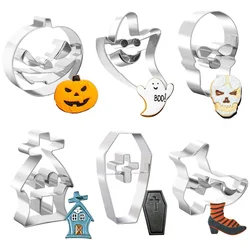 Halloween Cookie Mold Stainless Steel Cookie Mold Cartoon Cookie Mold Cookie Cutting Tool Set