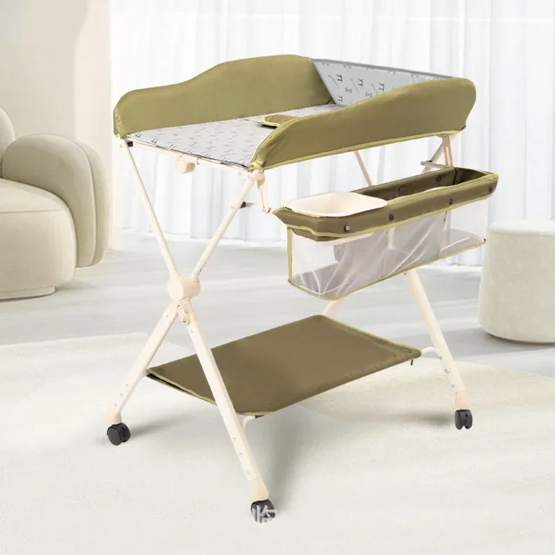 Multifunctional Baby Care Table Foldable Portable Newborn Baby Massage Touch Table Change All-in-one Baby Diaper Changing Table