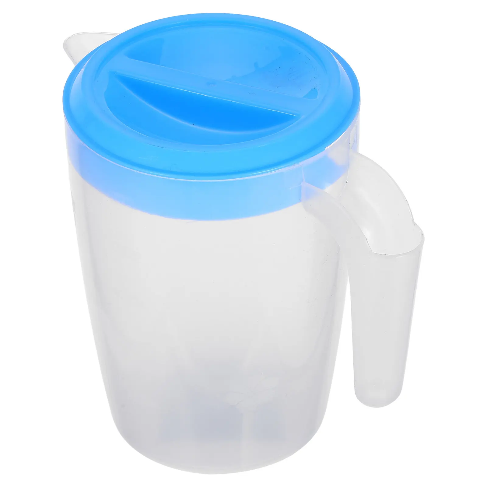 Plastic High Capacity Tea Jug For Refrigerator Storage Party Water Lid Ideal Cold Juice Iced Drinks