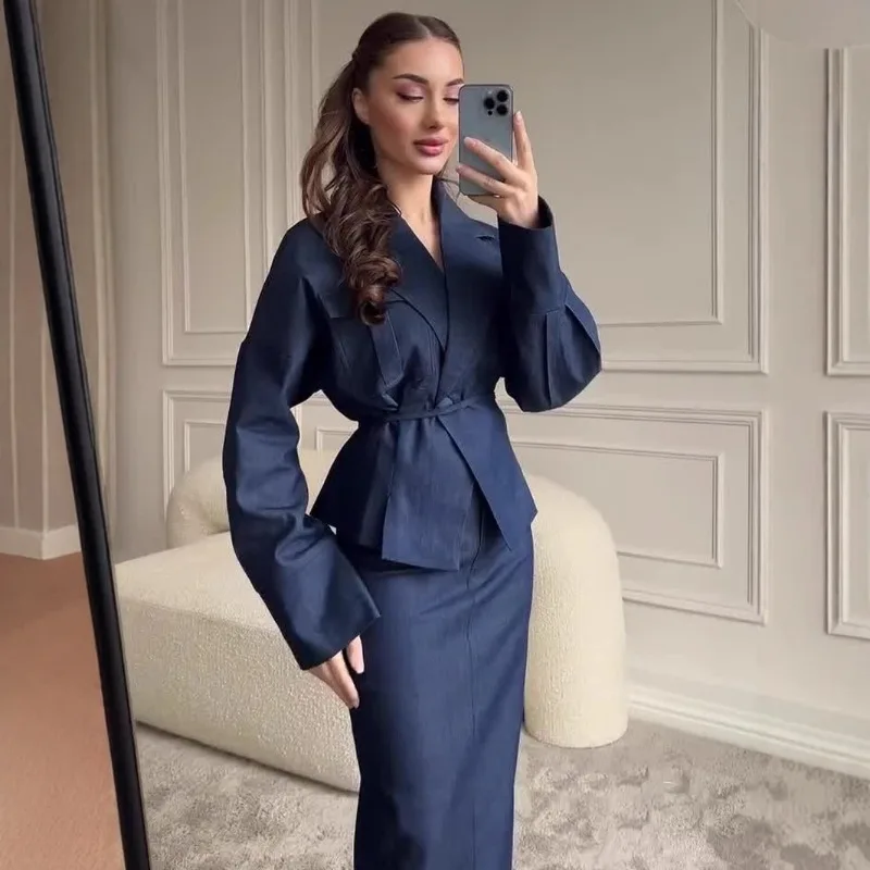 Wiosna Lato Europejsko-Amerykańska Transgraniczna Odzież Damska Elegancka Moda Temperament Długa Sukienka Odświeżająca Wspierająca Fan Dres