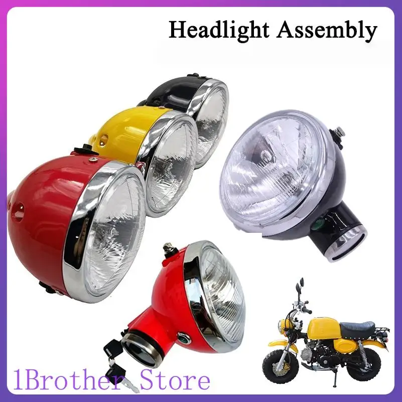 Motorcycle Headlamp Headlight Assembly Lighthouse speedometer Belt Oil Meter Fit For Honda  Z50 Z50A Z50J Mini Trail