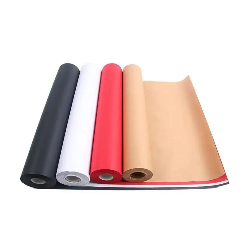 Kraft Paper Roll For Gift Wrapping Moving Packing Art Craft Biodegradable Gift Wrapping Paper Thick Packing Wrap