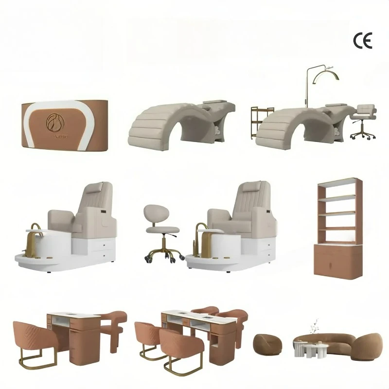 

Customize Luxury Pedicure Chair Massage Table Lash Bed Beauty Club Comfortable Leather Camillas Fisioterapia Salon Furniture