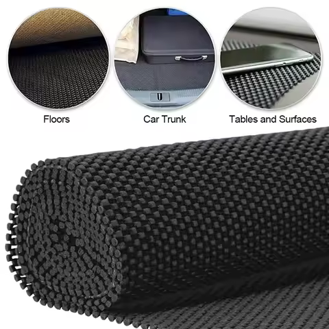 30x200CM Shelf Liner Drawer Liner Non-Slip Mat Shelves Grid Pattern PVC Non-Adhesive Grip Liner for Kitchen Cabinets Bathroom