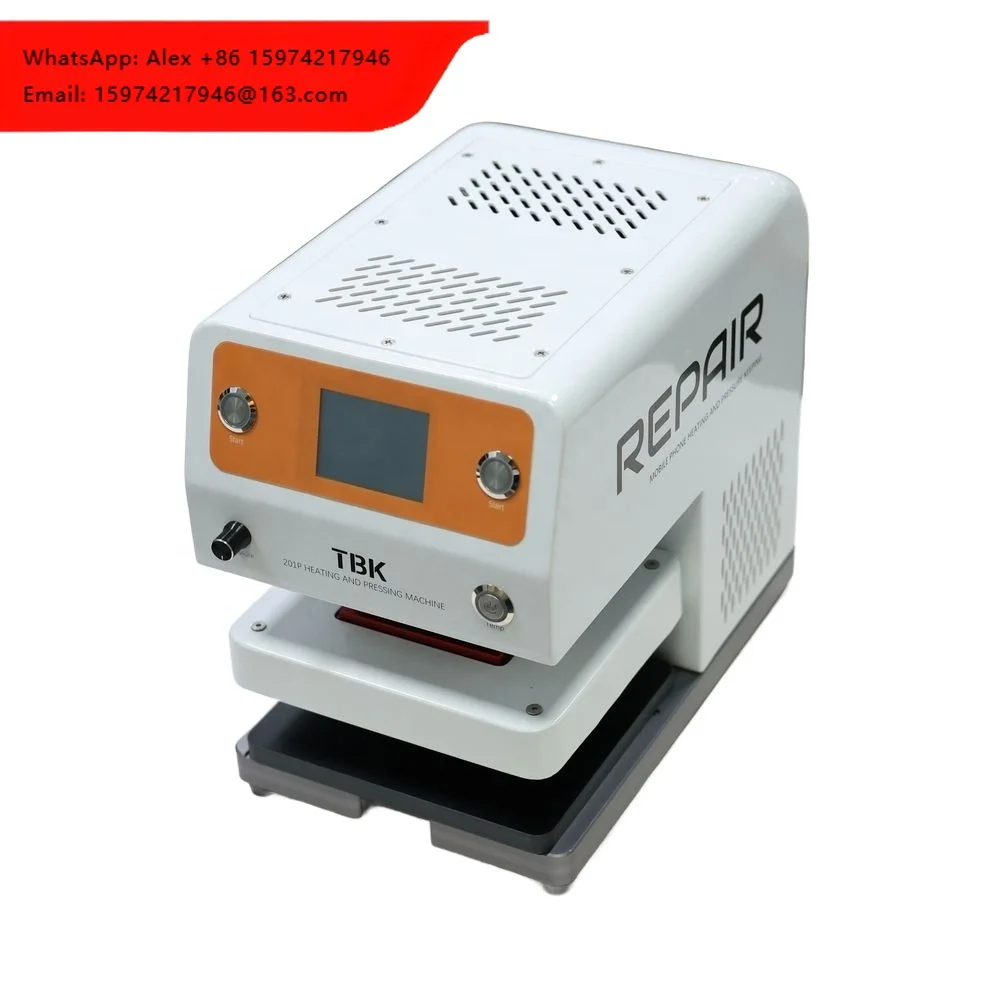 TBK201P Heating And Pressure Holding Machine, For Back Cover And Screen Adhesion, With Integrated Air Source