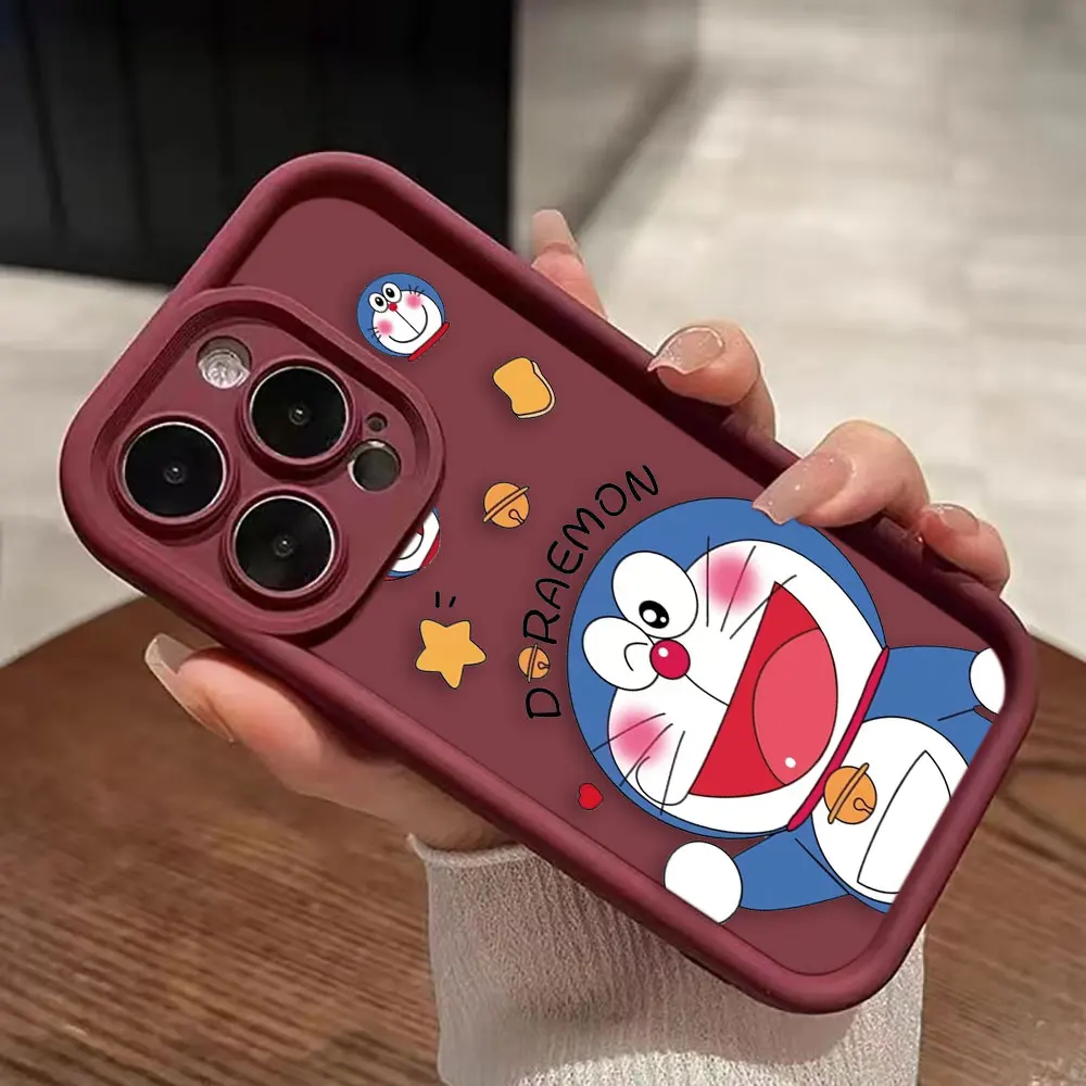 Cartoon D-Doraemon Robot Cat Phone Case For Samsung A13 A20S A21S A23 A24 A25 A30 A31 A32 A33 A34 A35 A50 A51 A52 A53 4G 5G Case