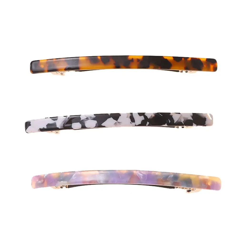 Hair Accessories Long Geometric Hairgrips Vintage Leopard Hair Pin Hairpins Hair Clips Barrettes