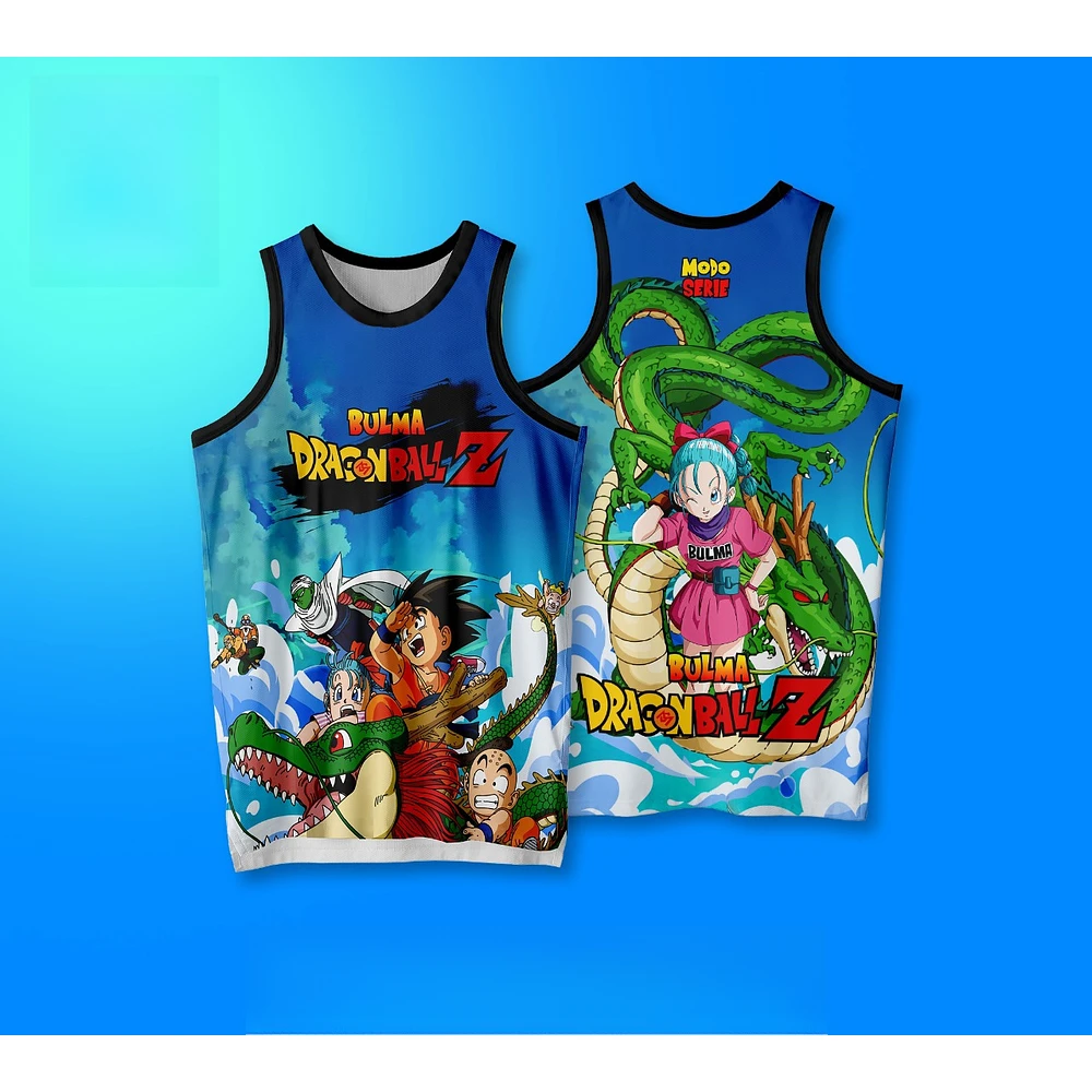 2026 Neues Japanisches Anime Dragon Ball Print Weste Schnelltrocknendes Ärmelloses T-Shirt Cosplay Top Modisches Tanktop Kleidung