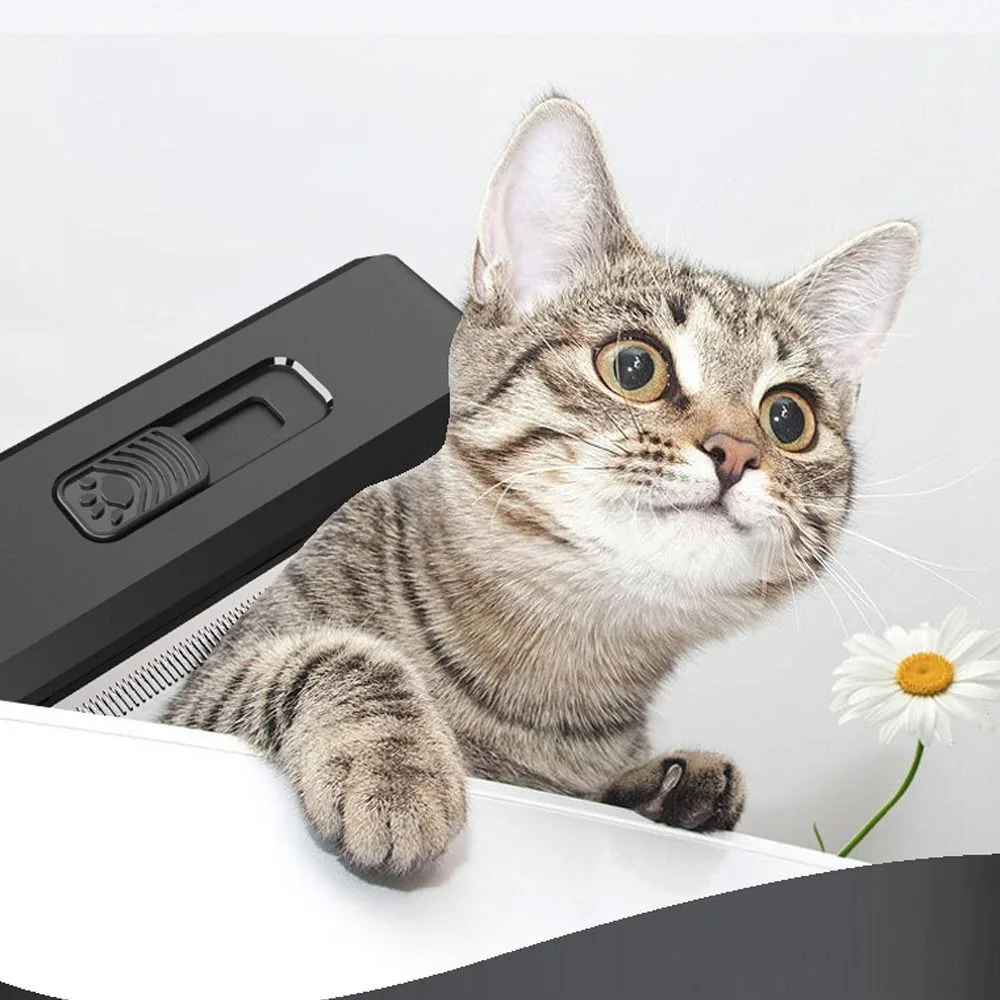 

Anti Knotting Pet Hair Removal Comb Double Sided Pet Trimmer Comb Pet Massage Comb Portable Cat Grooming Comb For Puppy Kitten