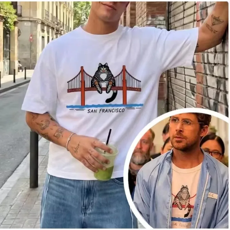Project Hail Mary Ryland Grace Same Style Cotton Unisex Shirt 2026 Summer New Oversized Men Fashion Classic Graphic T-shirt