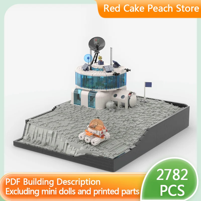 

City Street View Model MOC Building Bricks Moonbase Architecture Modular Technology Children Holiday Gifts Assemble Toys Suit