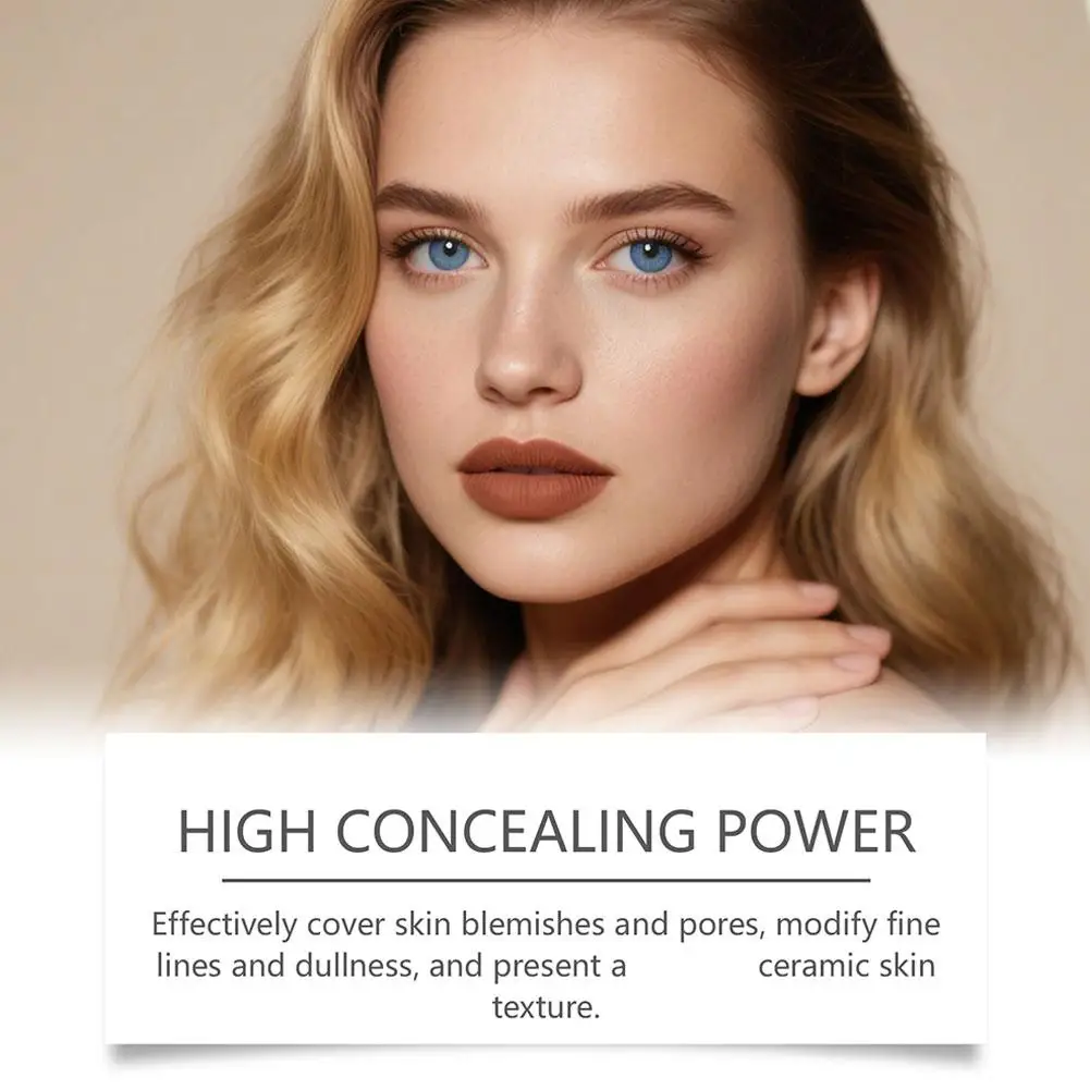 Fond de teint 2 en 1, liquide changeant de couleur, correcteur liquide léger et durable, maquillage naturel mat pour tous les Types de peau