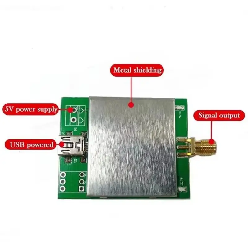 AFOURT-DDS AD9833 High-Speed Low Noise Signal Generator,Sine Square Triangle Wave Output, UART Serial Port PC Control Function