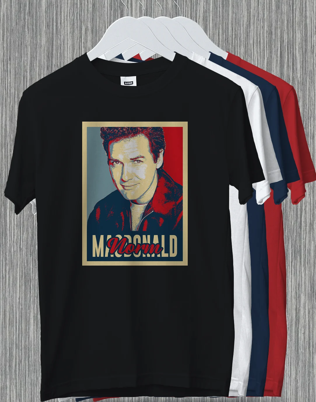 Norm Canadian Stand-Up Comedian Macdonald Funny Vintage Retro Funny Gift T-Shirt