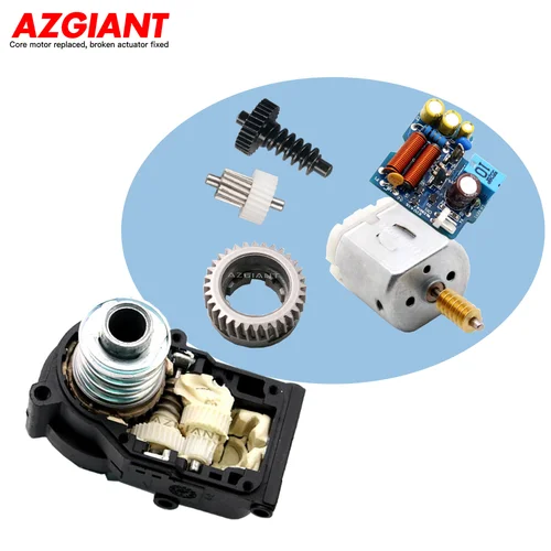 AZGIANT para 2007-2012 Hyundai Santa Fe MK2 Sonata YF sistema plegable de espejo de coche espejo lateral anillo de engranaje Motor PCB tablero de Control