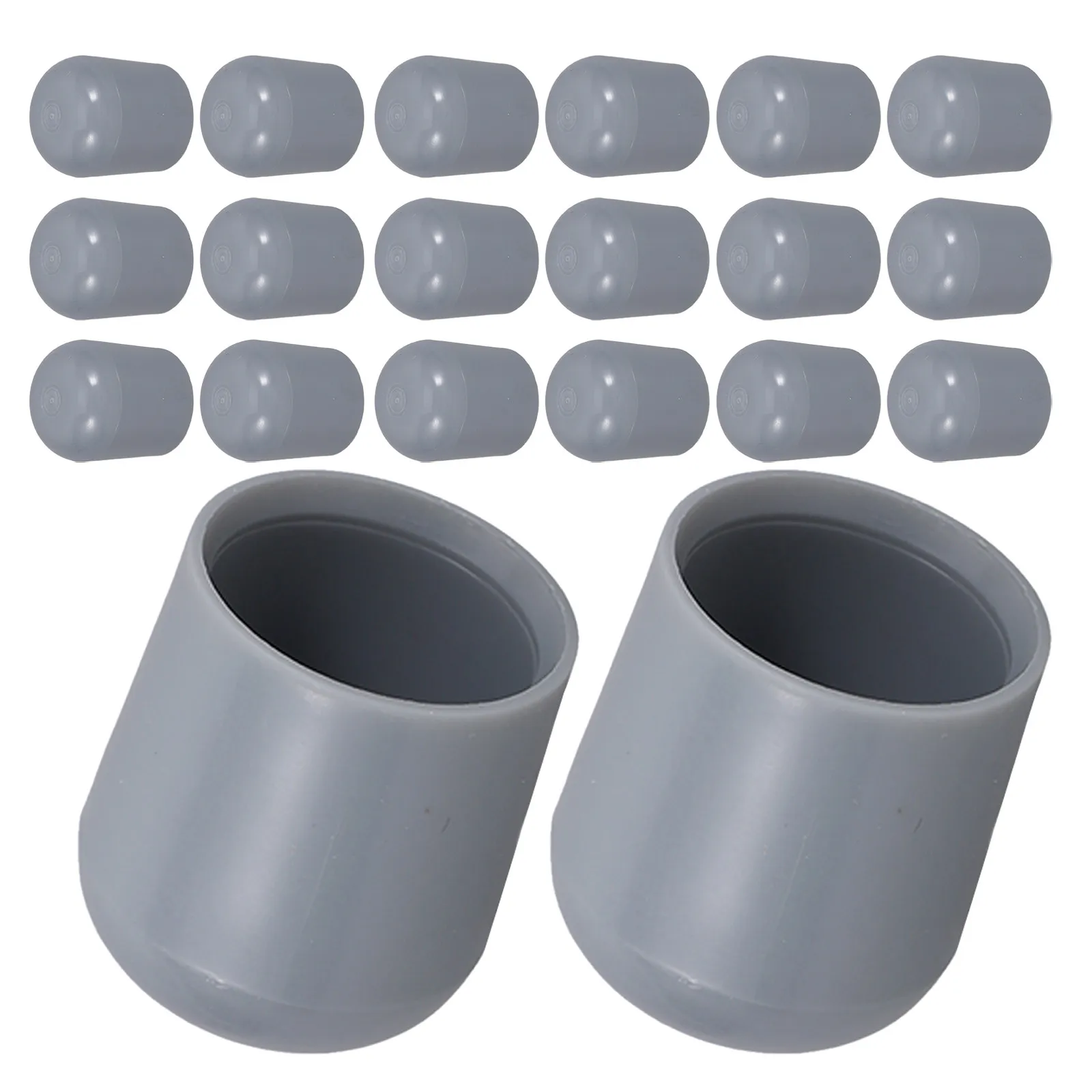 36 Pcs Foldable Chair Fittings Folding Leg Caps 7/8 Inch Heavy Duty for Legs Feet Floor Protectors