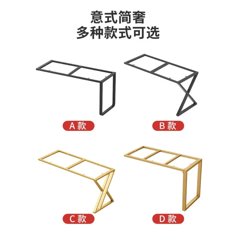 Customized table leg bracket Island table Kitchen bar cabinet Restaurant marble rock slab metal support foot desk base